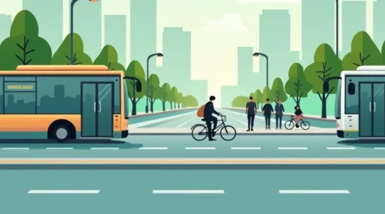 El transporte sostenible